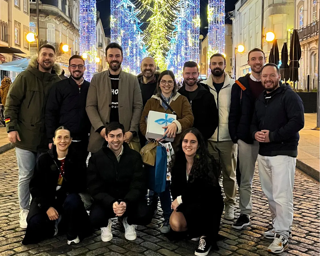 Uma tarde de Natal em Equipa com Tradição e Partilha.